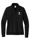 Nike Women's Club Fleece Sleeve Swoosh 1/2-Zip